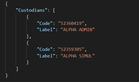 SG Markets SP - External API